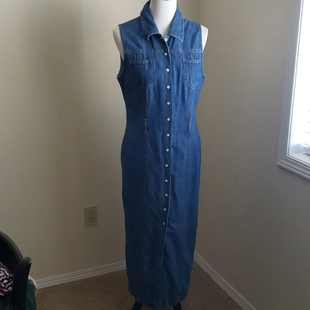 Vintage Guess jeans denim dress - Picture 2 of 7